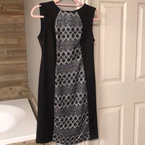 Black cocktail dress